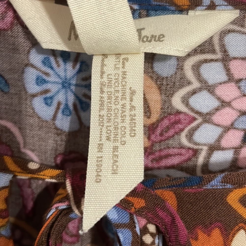 Matilda Jane brown flower dress- small- hard to find as company has closed. - Picture 6 of 7